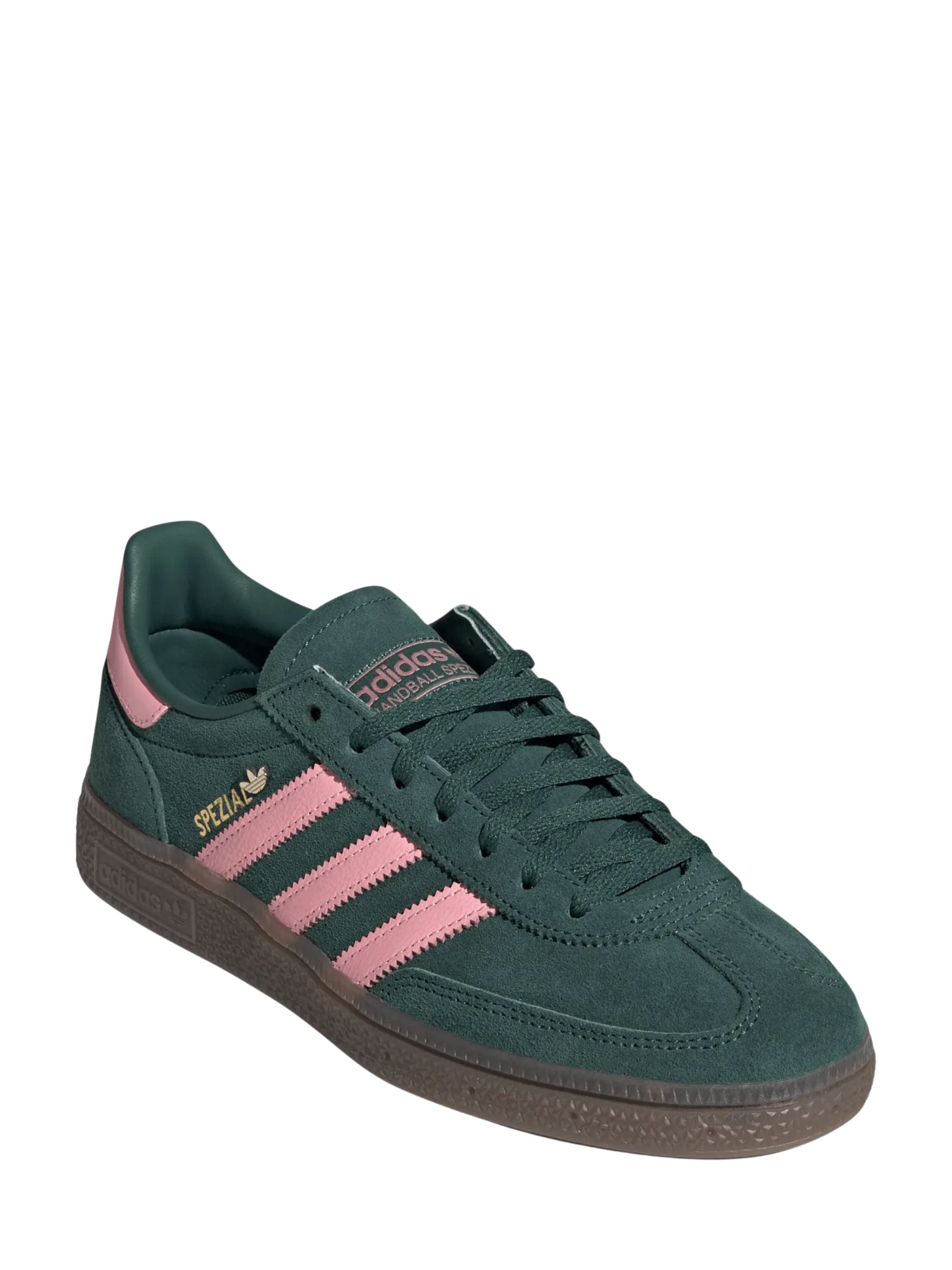 Adidas Sneakers Green Leather Synthetics