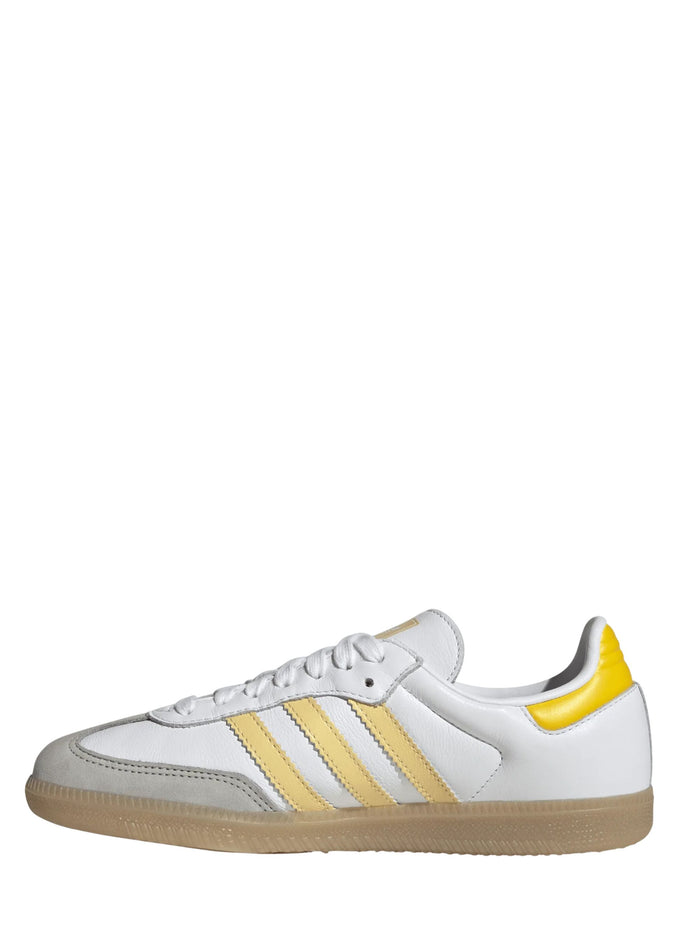 Adidas Sneakers White Leather Synthetics