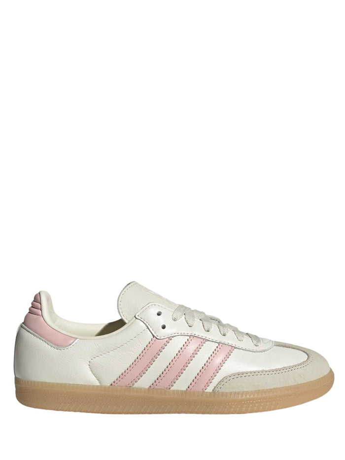 Adidas Sneakers White Leather Synthetics