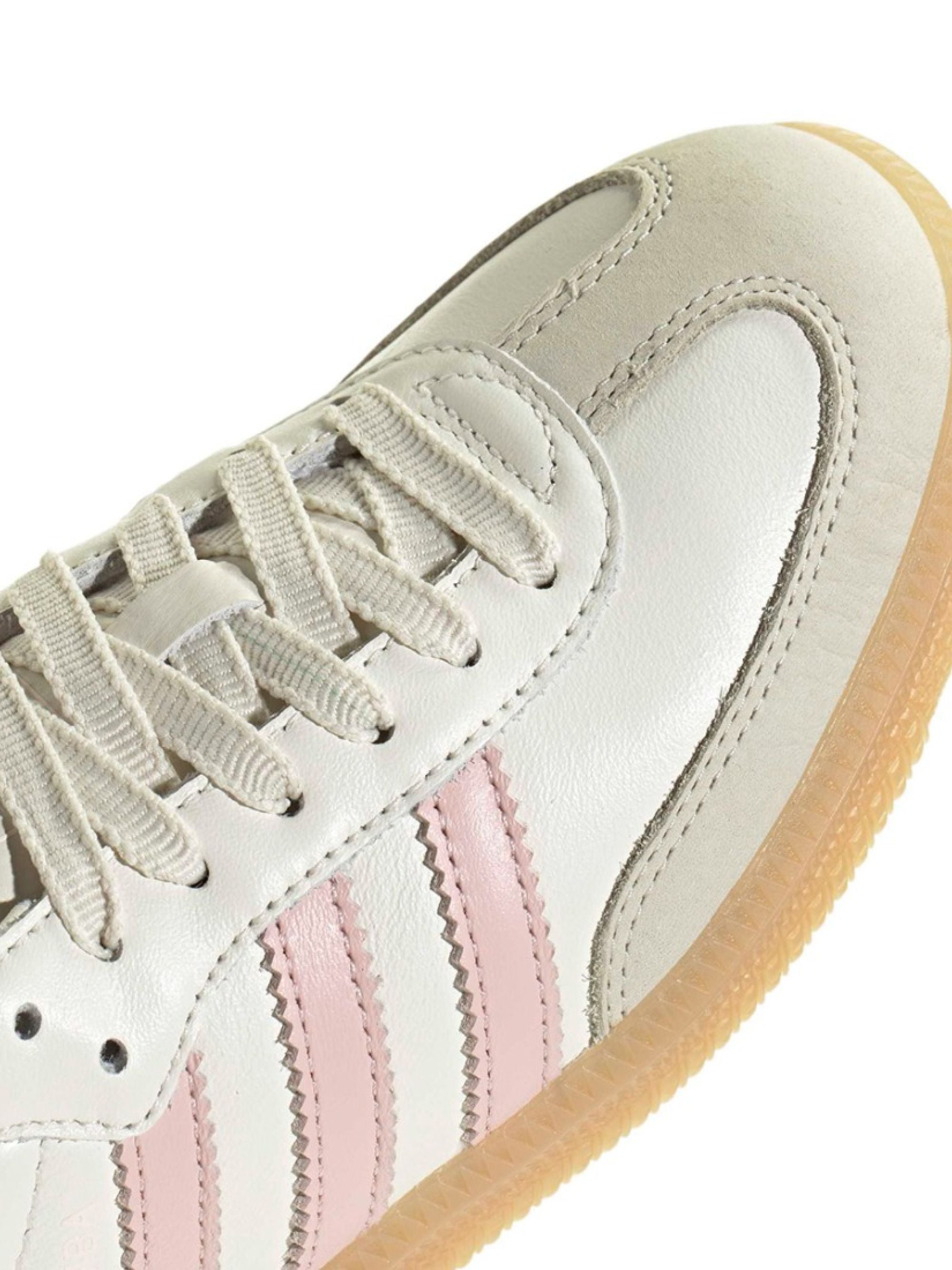 Adidas Sneakers Bianco Leather Synthetics