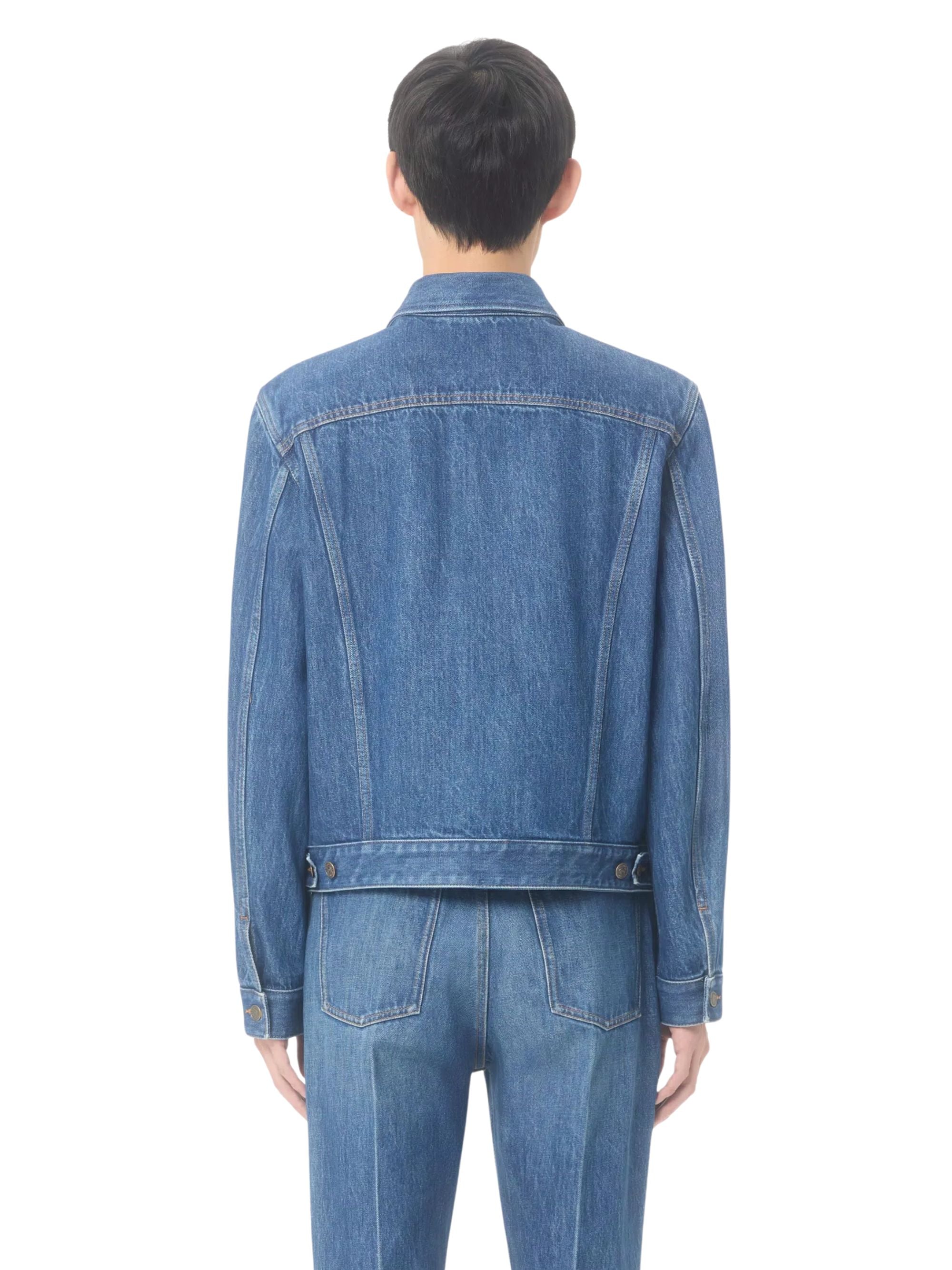 Valentino Coats Denim Cotton