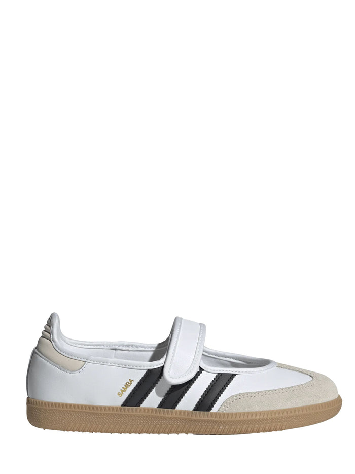 Adidas Sneakers Bianco Leather