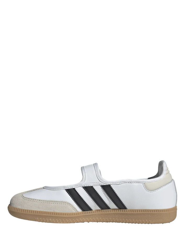 Adidas Sneakers Bianco Leather
