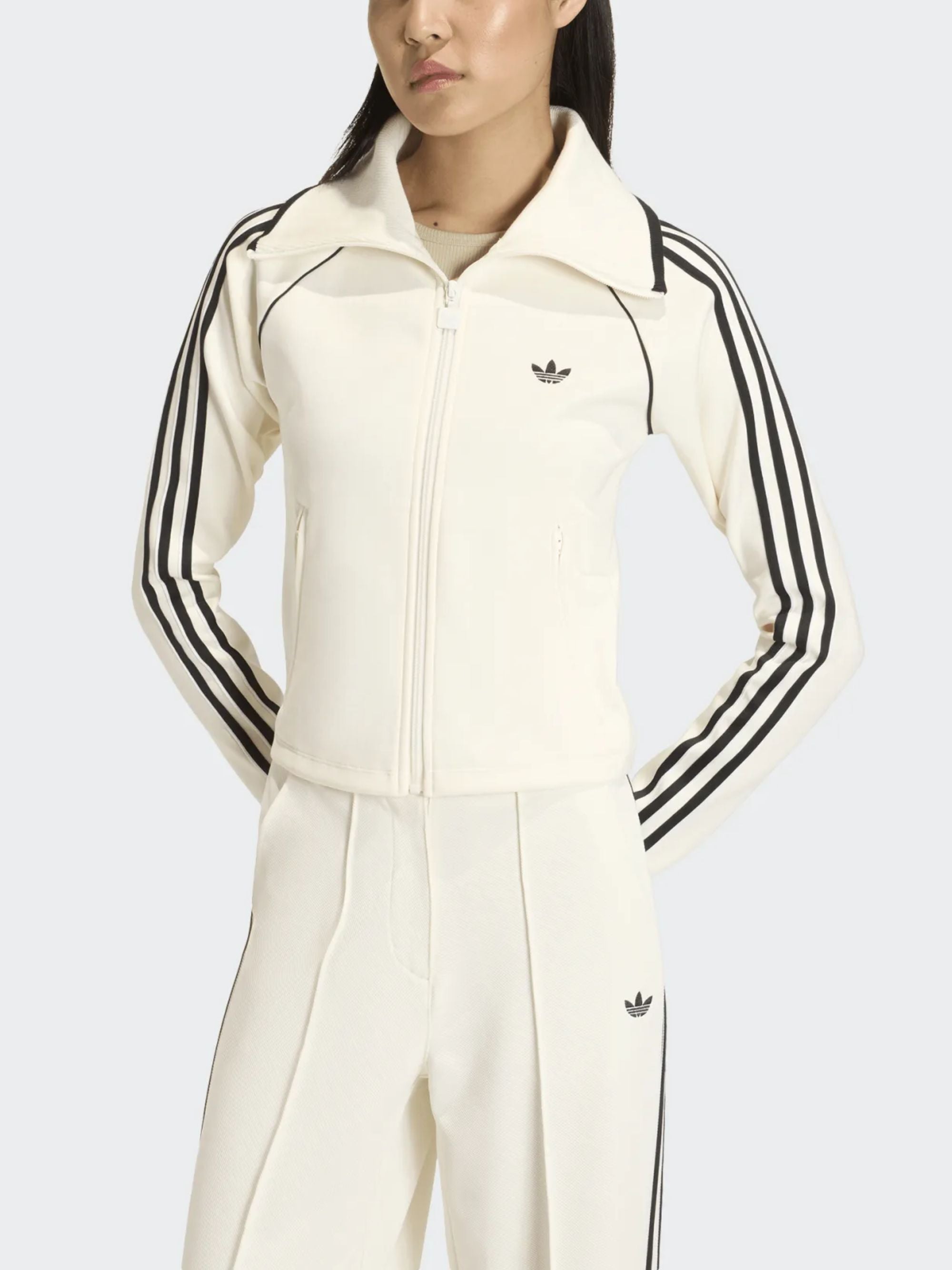 Adidas Sweaters Bianco Cotton-bci Pet-rec Elastan