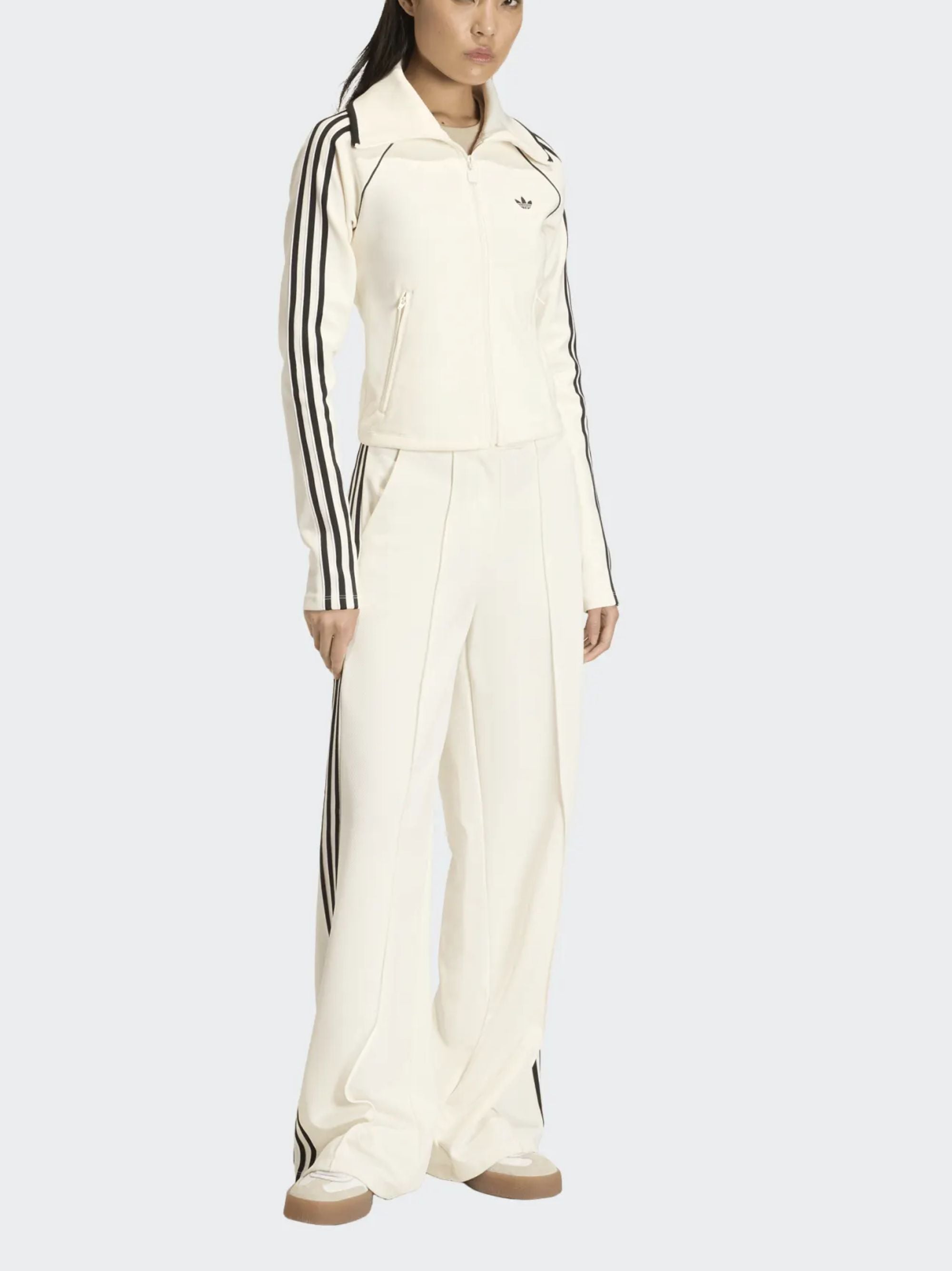 Adidas Sweaters Bianco Cotton-bci Pet-rec Elastan