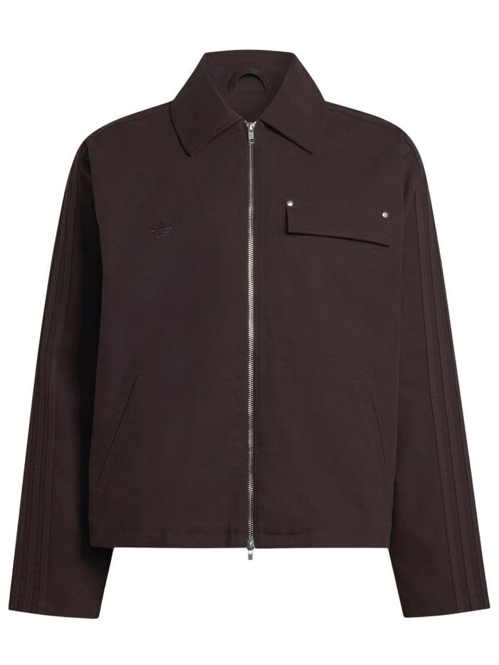 Adidas Coats Brown Cotton