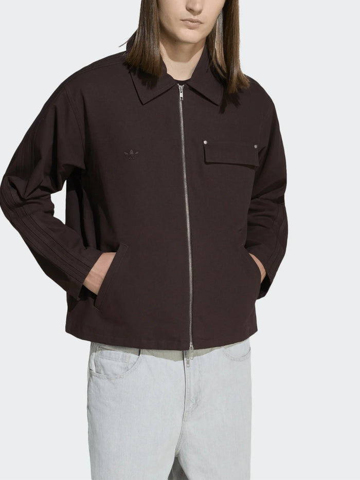 Adidas Coats Brown Cotton