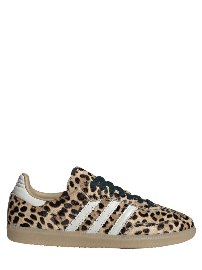 Adidas Sneakers Beige Leather Synthetics