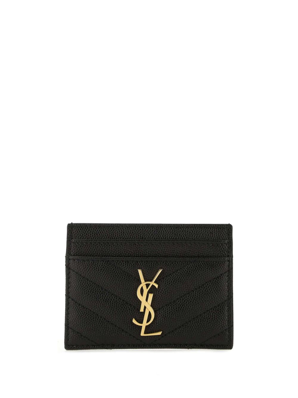 Saint Laurent Wallets Black Calf Leather