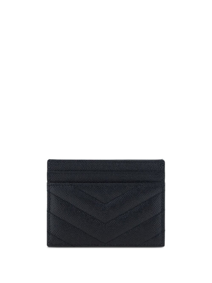 Saint Laurent Wallets Black Calf Leather