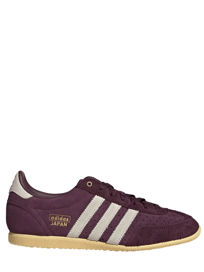 Adidas Sneakers Red Leather Textile