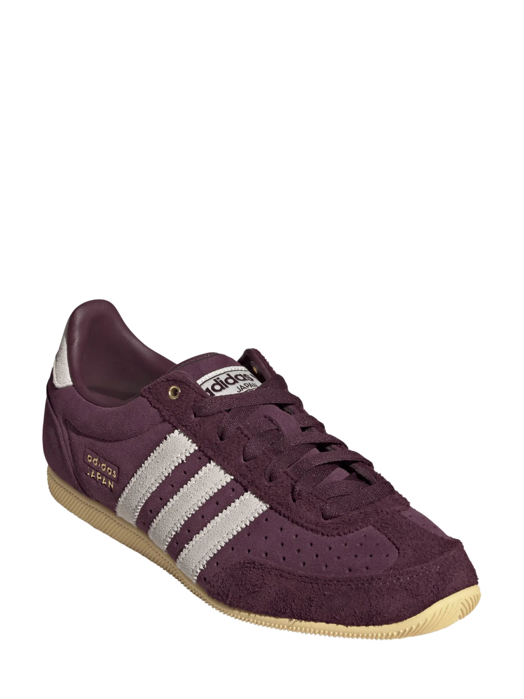 Adidas Sneakers Red Leather Textile