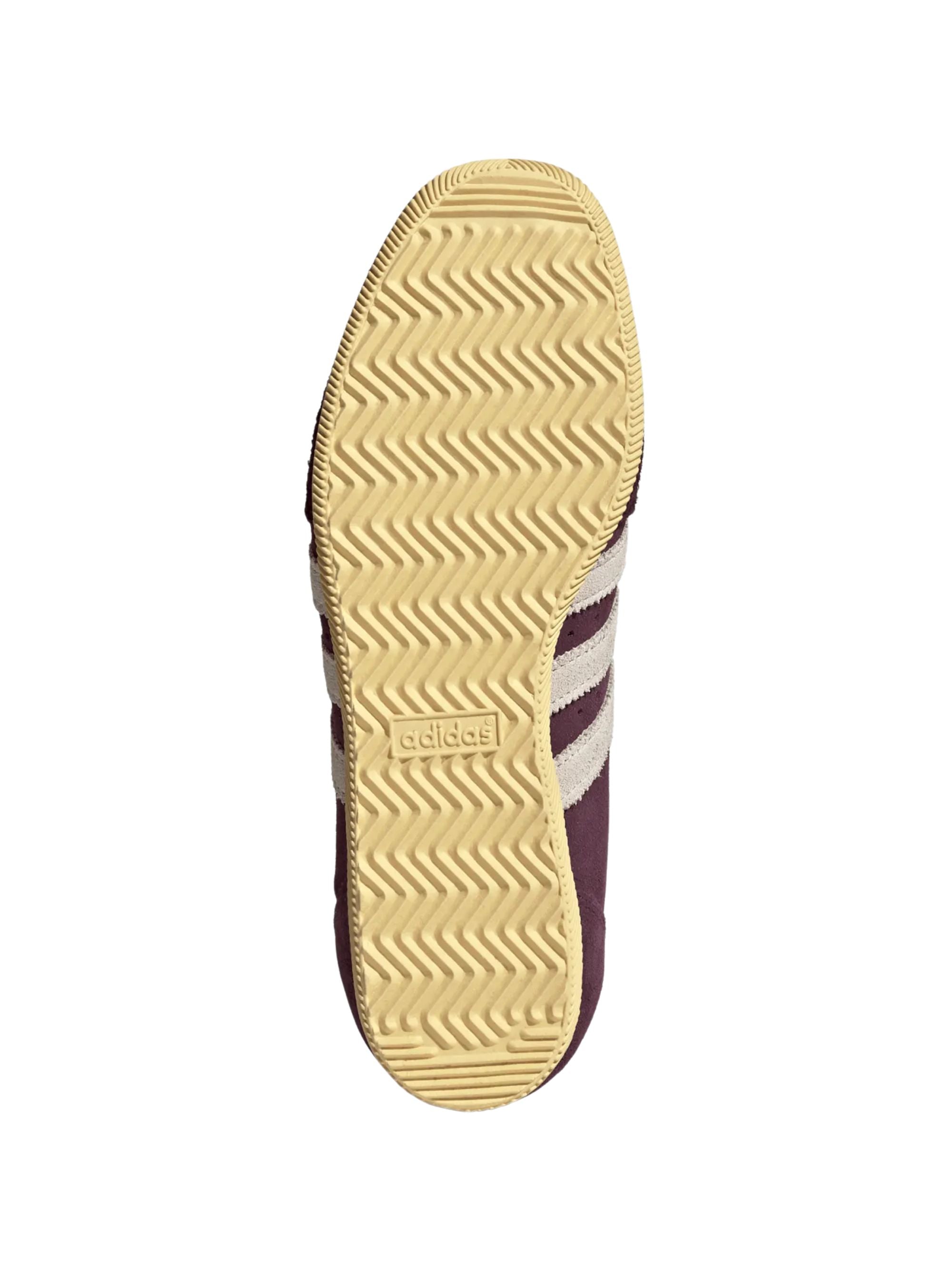 Adidas Sneakers Red Leather Textile