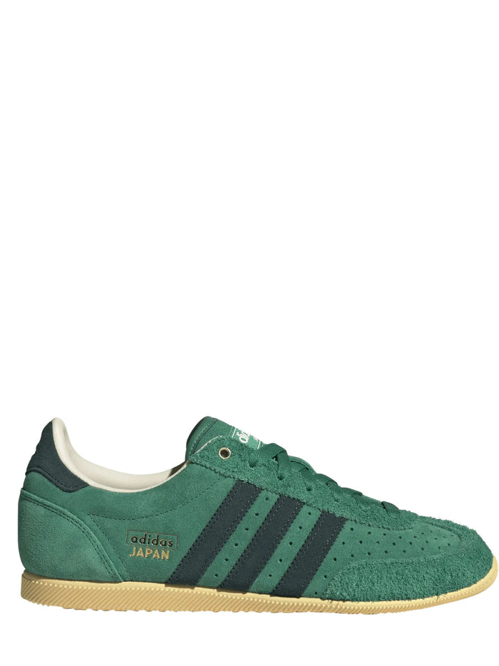 Adidas Sneakers Green Leather Textile