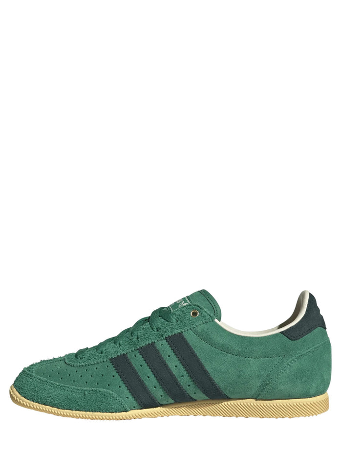 Adidas Sneakers Green Leather Textile