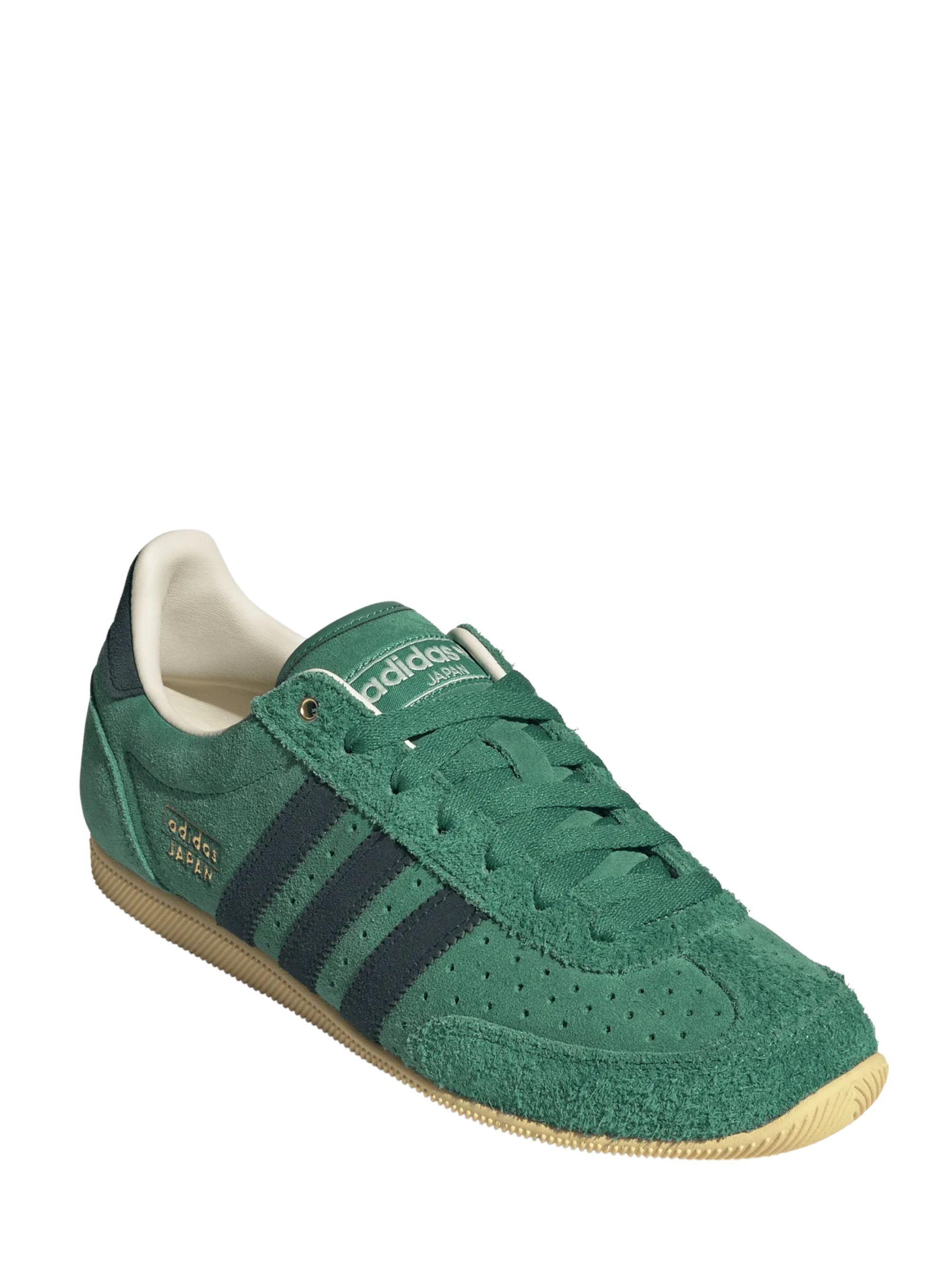 Adidas Sneakers Green Leather Textile