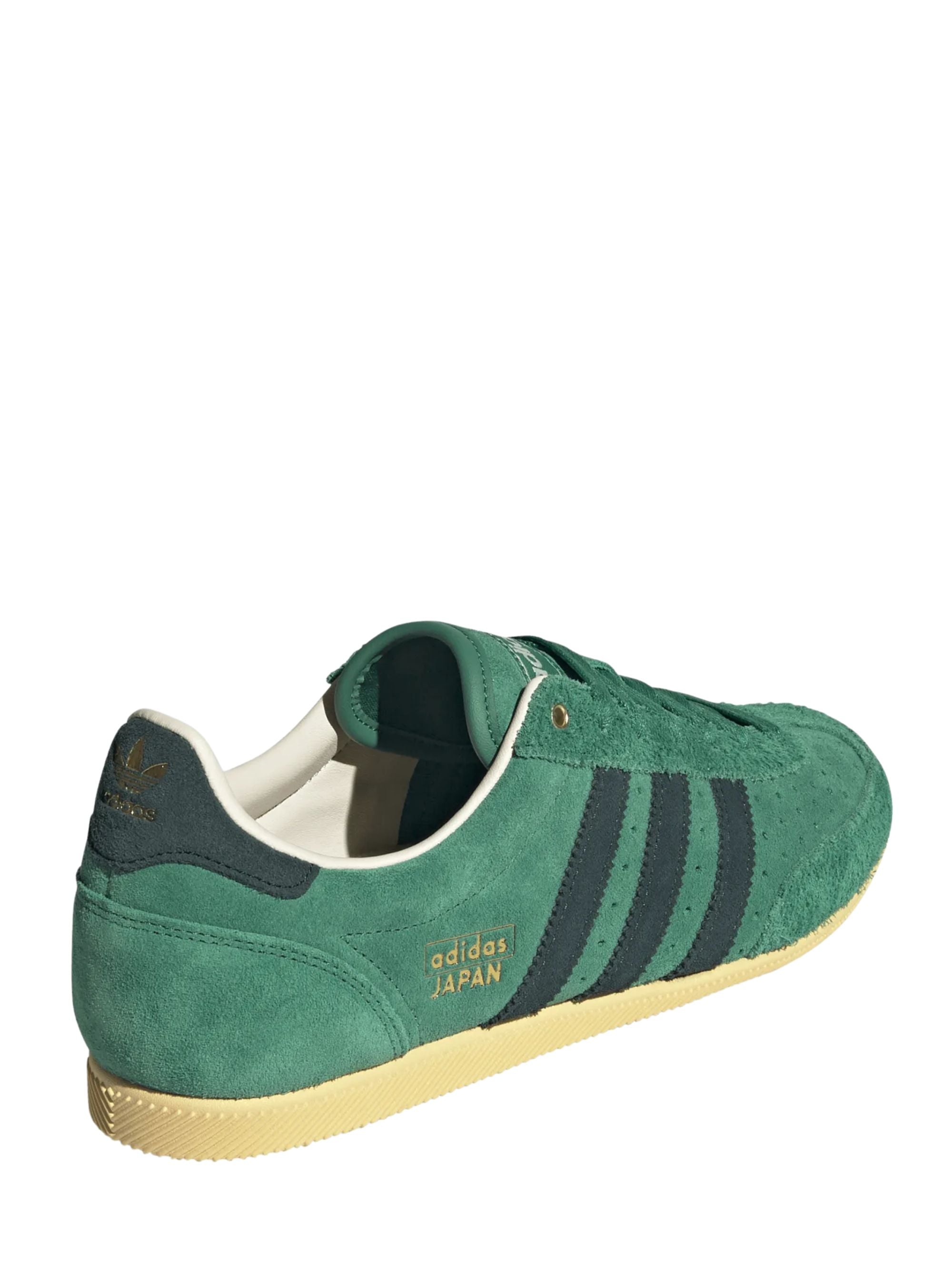 Adidas Sneakers Green Leather Textile