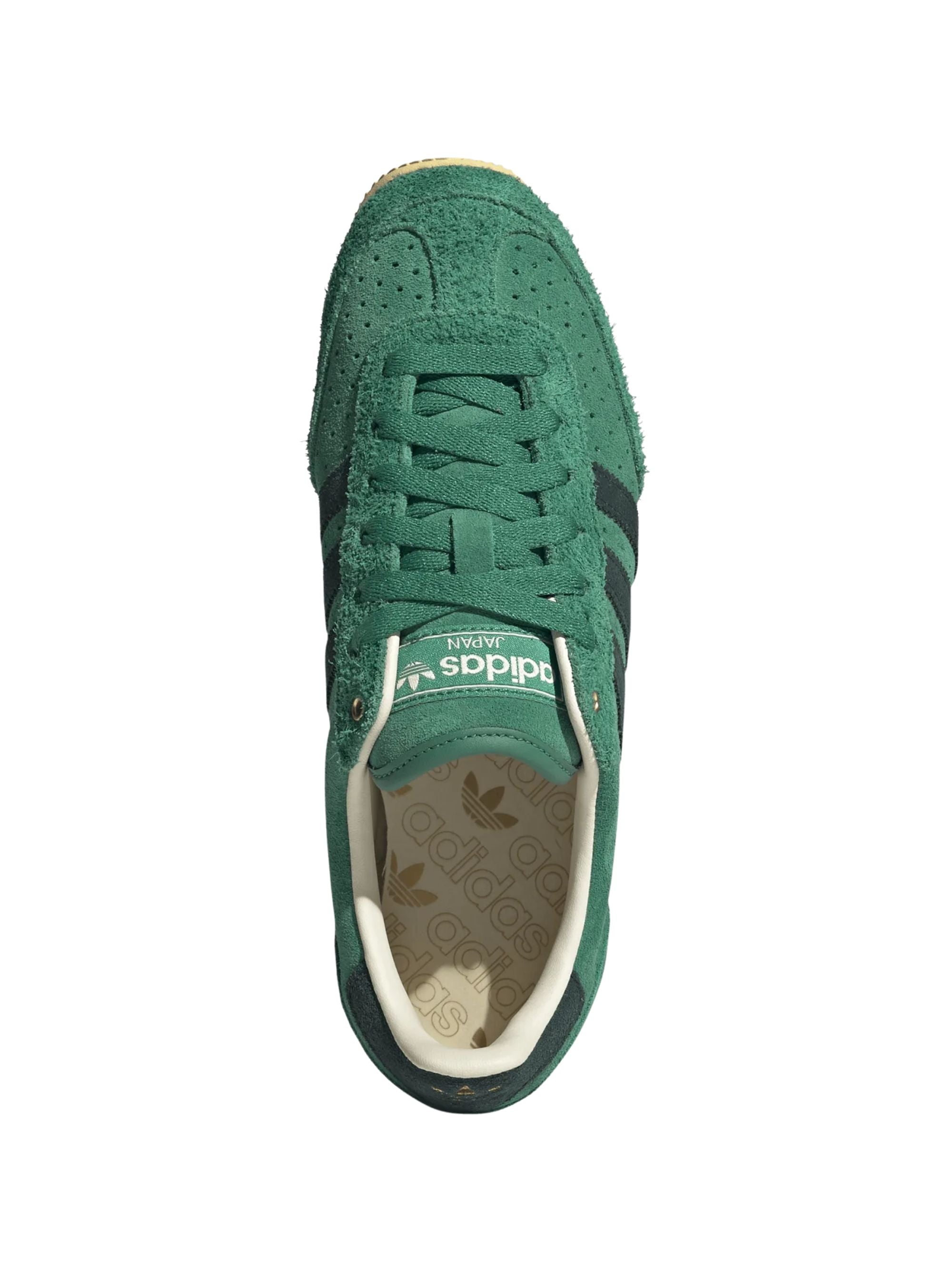 Adidas Sneakers Green Leather Textile