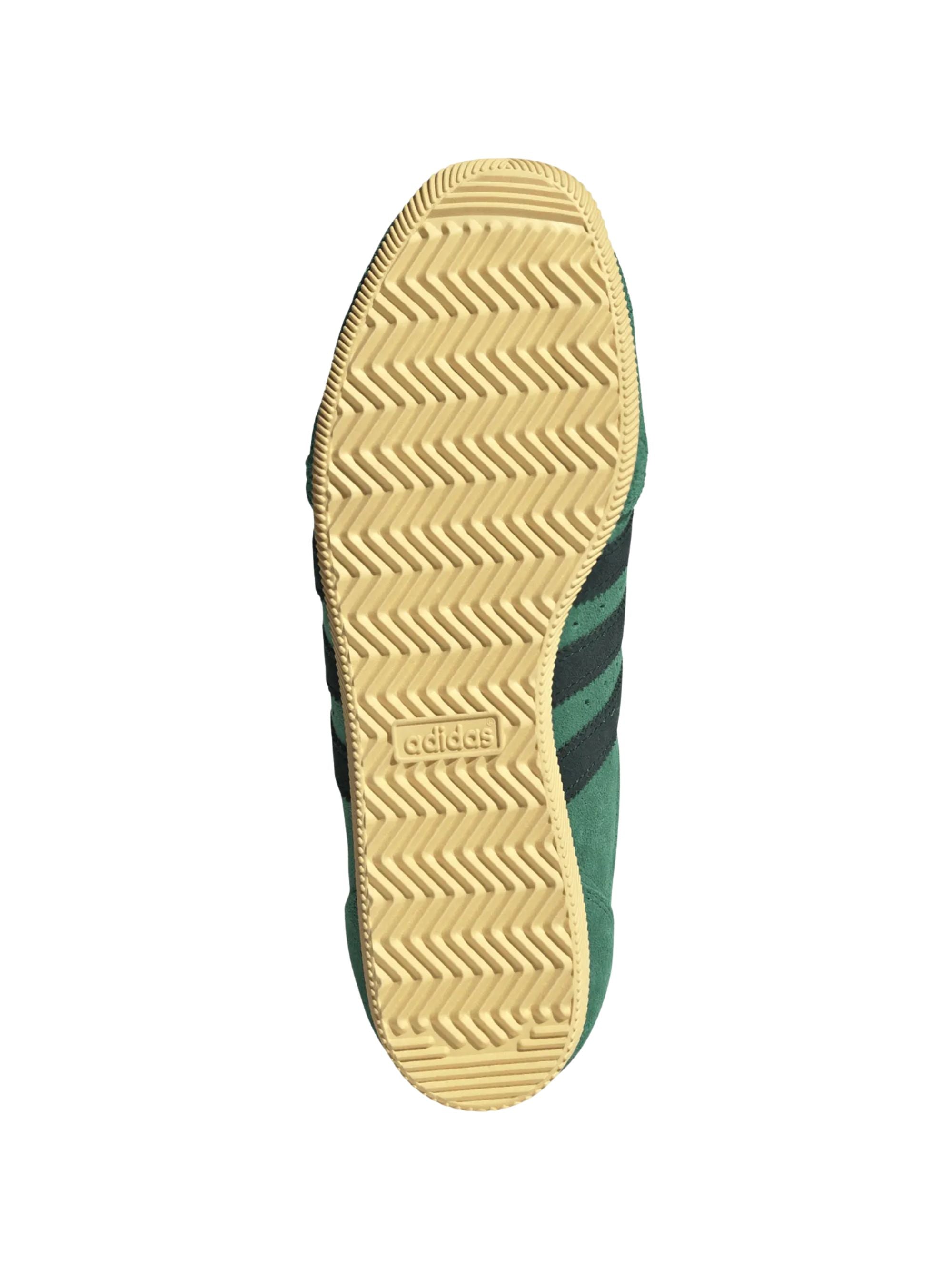 Adidas Sneakers Green Leather Textile