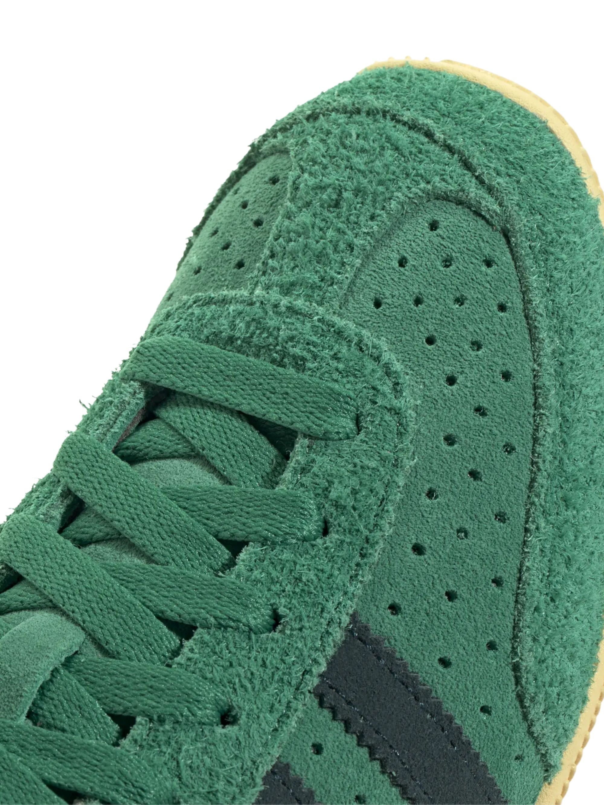 Adidas Sneakers Green Leather Textile