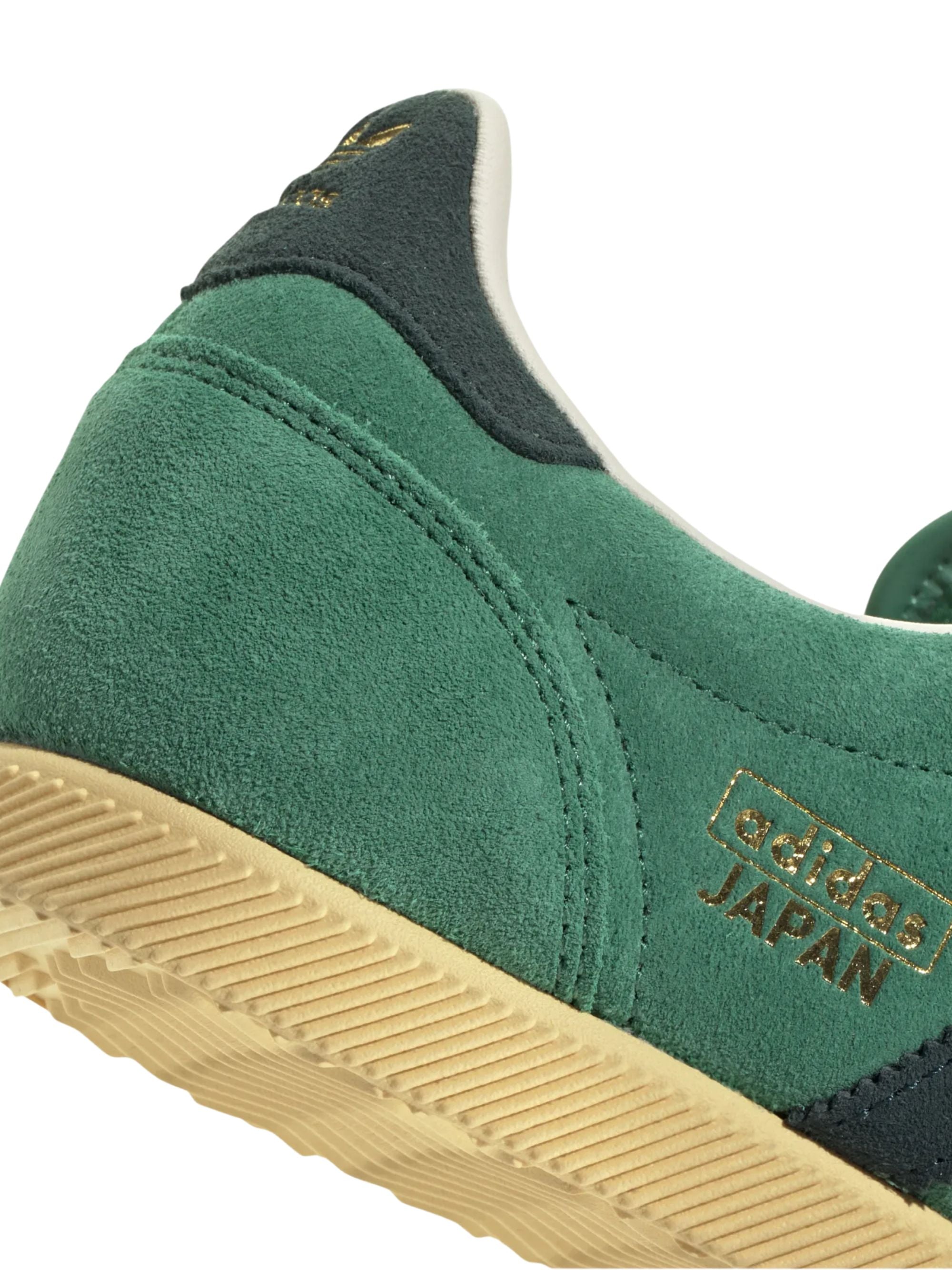 Adidas Sneakers Green Leather Textile