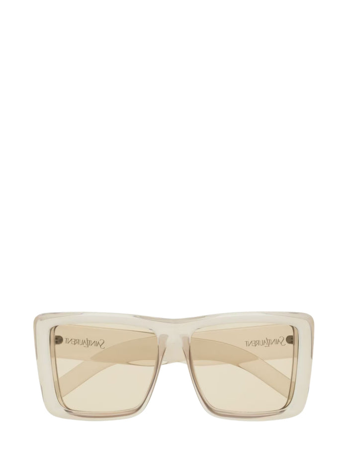 Saint Laurent Sunglasses Beige Acetate
