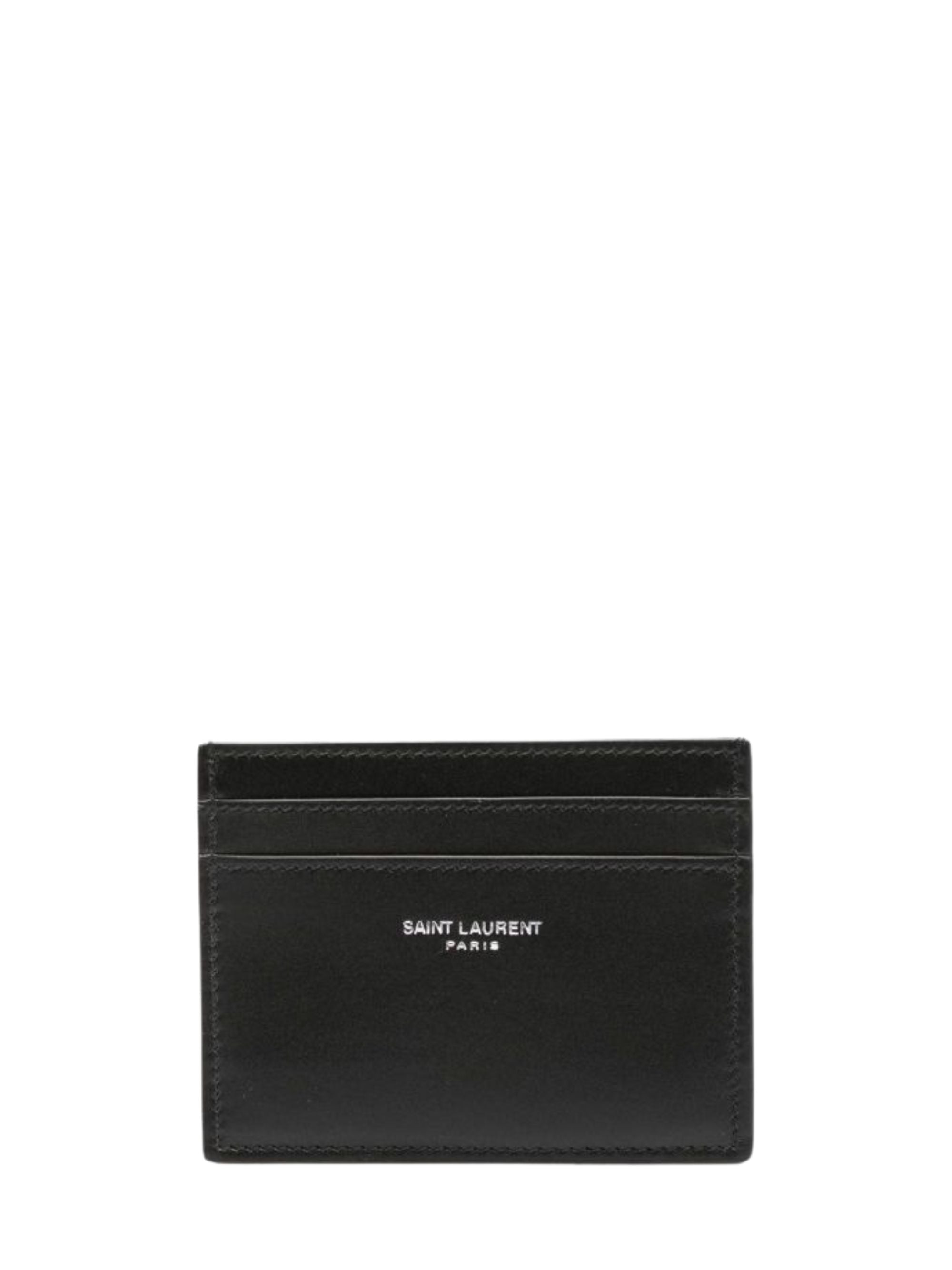 Saint Laurent Wallets Black Calf Leather