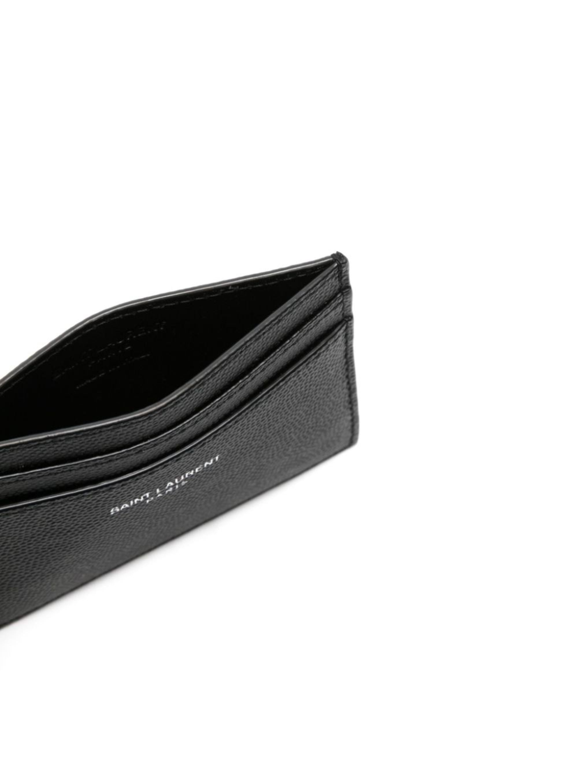 Saint Laurent Wallets Black Calf Leather