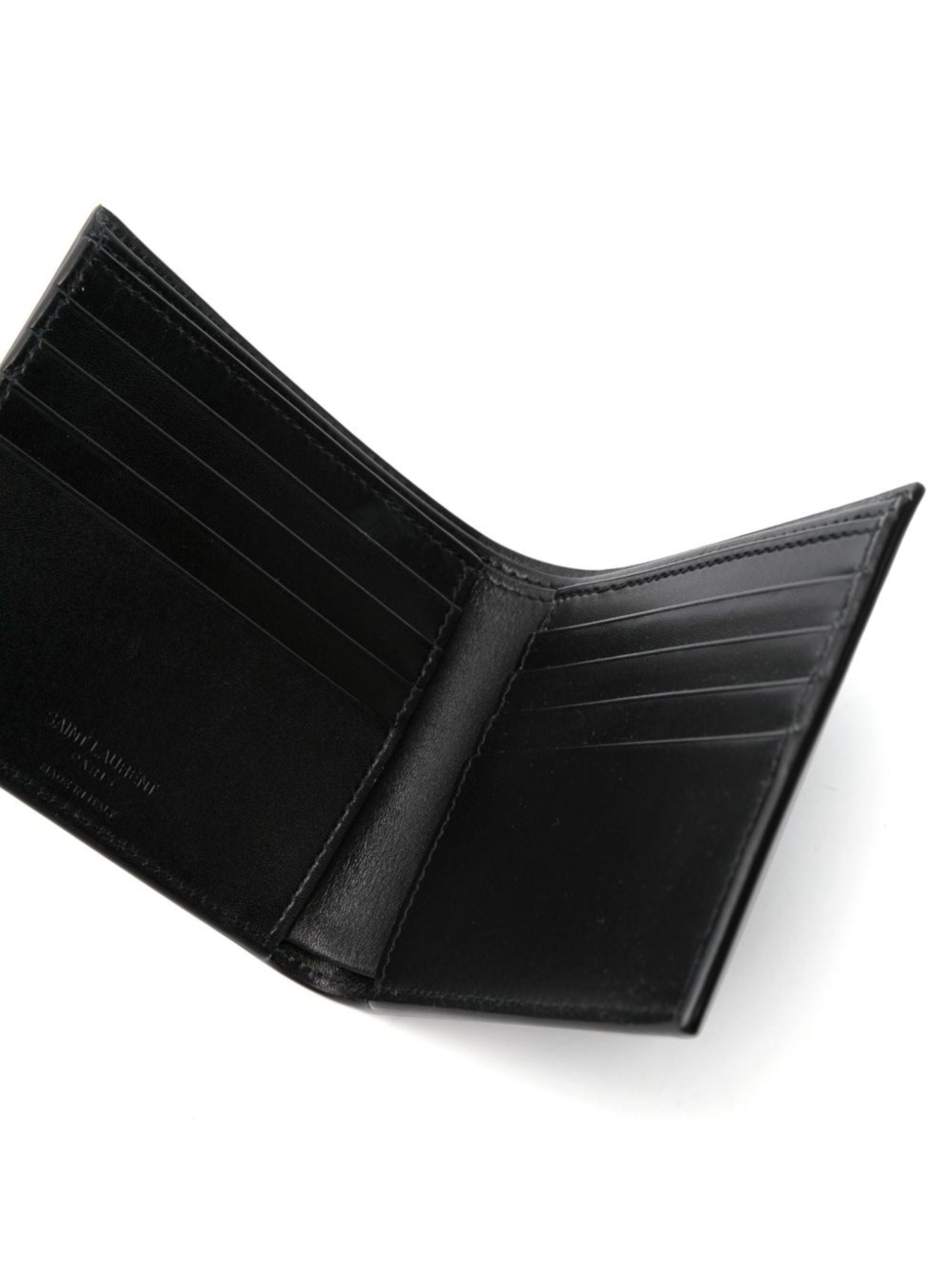 Saint Laurent Wallets Black Calf Leather