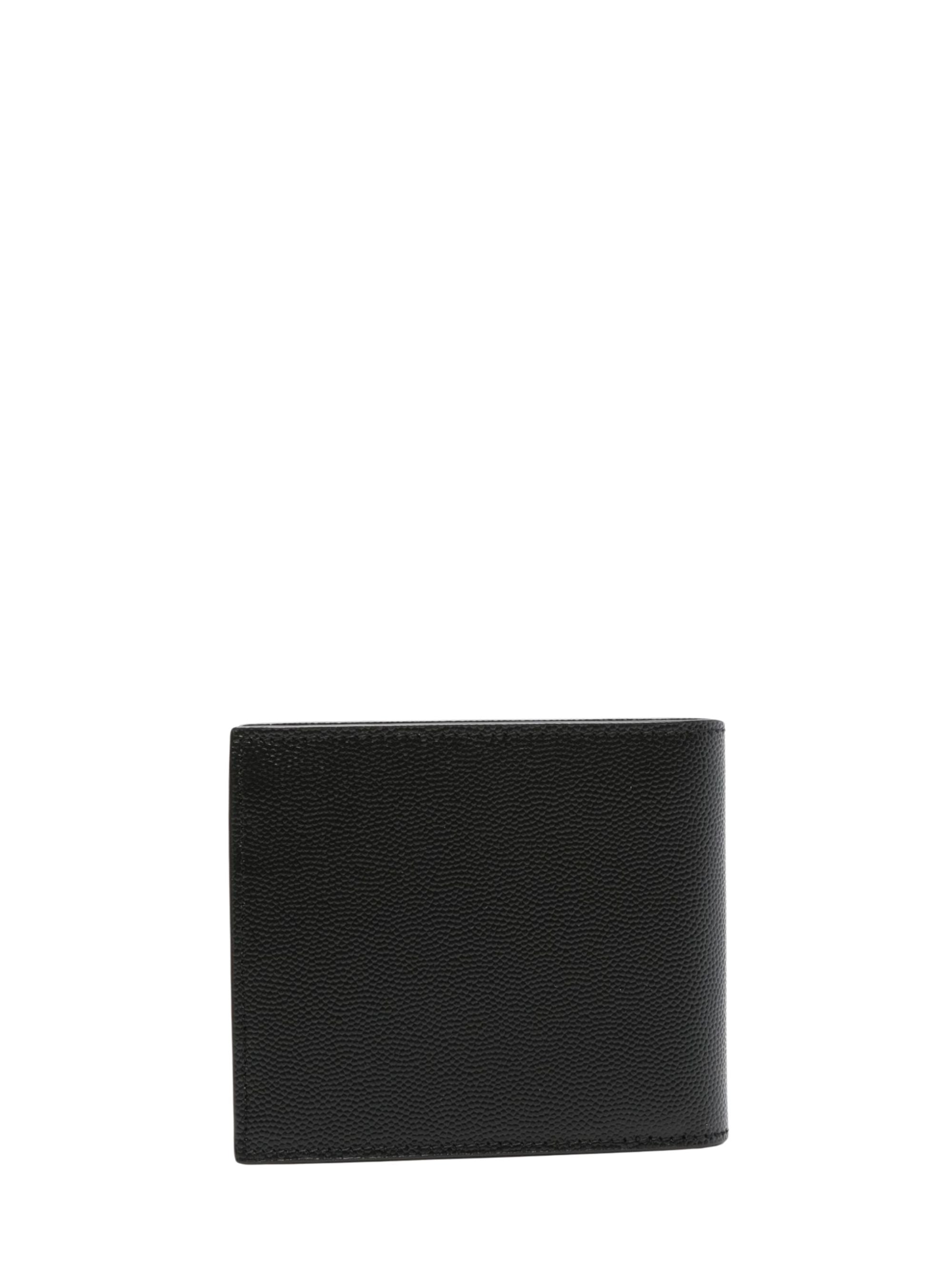 Saint Laurent Wallets Black Calf Leather