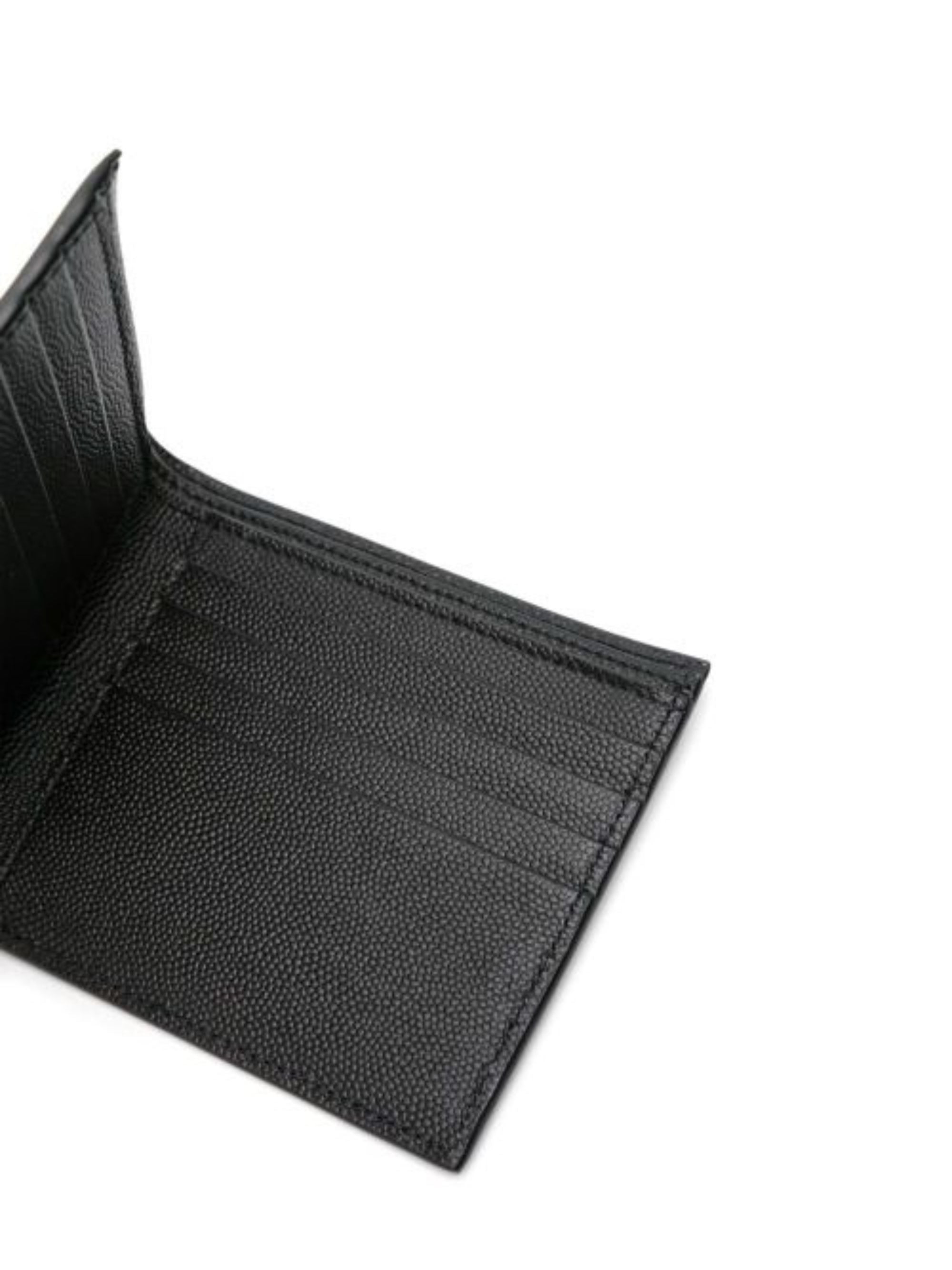 Saint Laurent Wallets Black Calf Leather