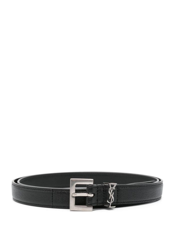 Saint Laurent Belts Black Lamb Skin