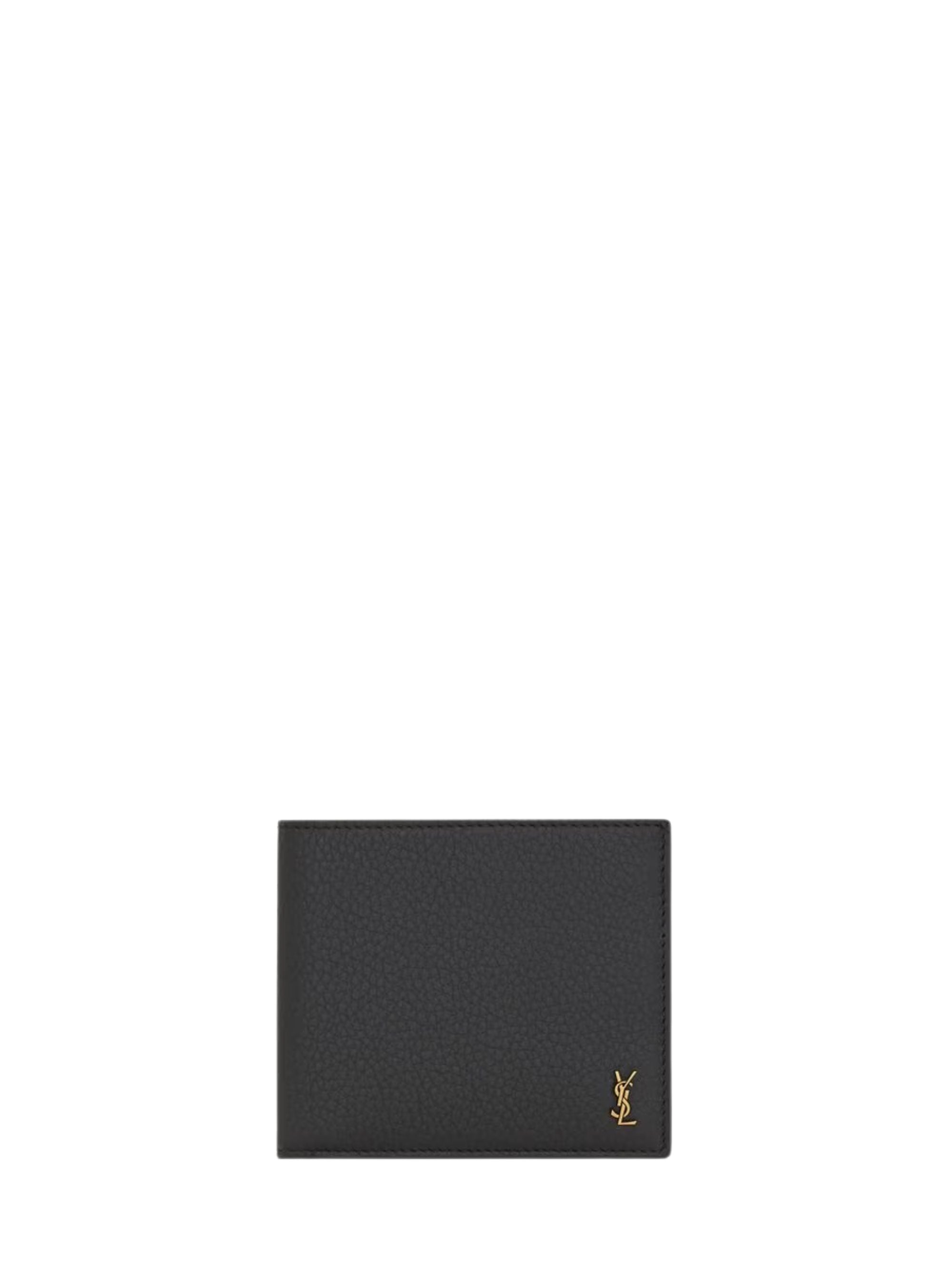 Saint Laurent Wallets Black Calf Leather