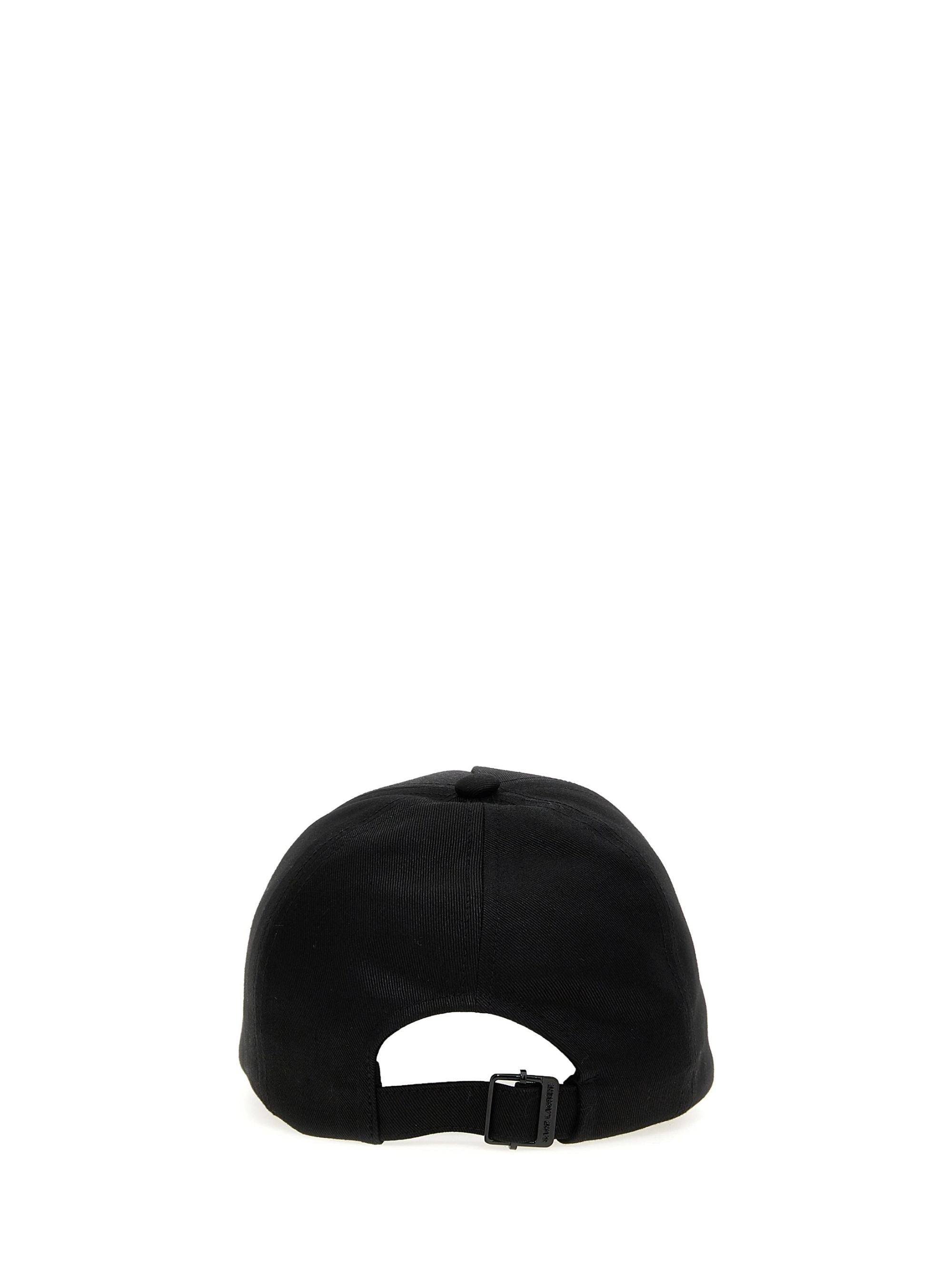 Saint Laurent Hats Black Cotton
