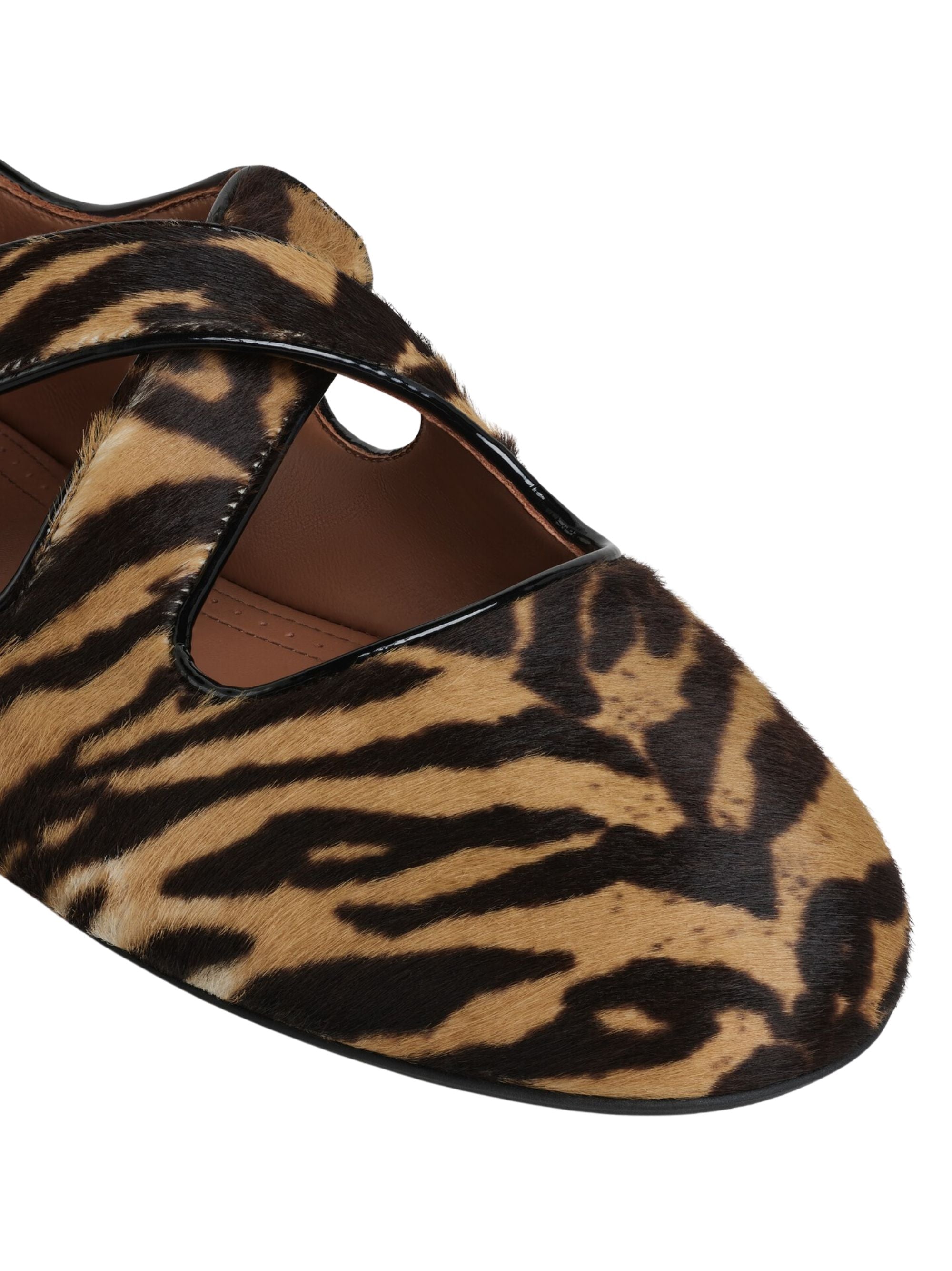 Alaia Flat Shoes Calf Leather