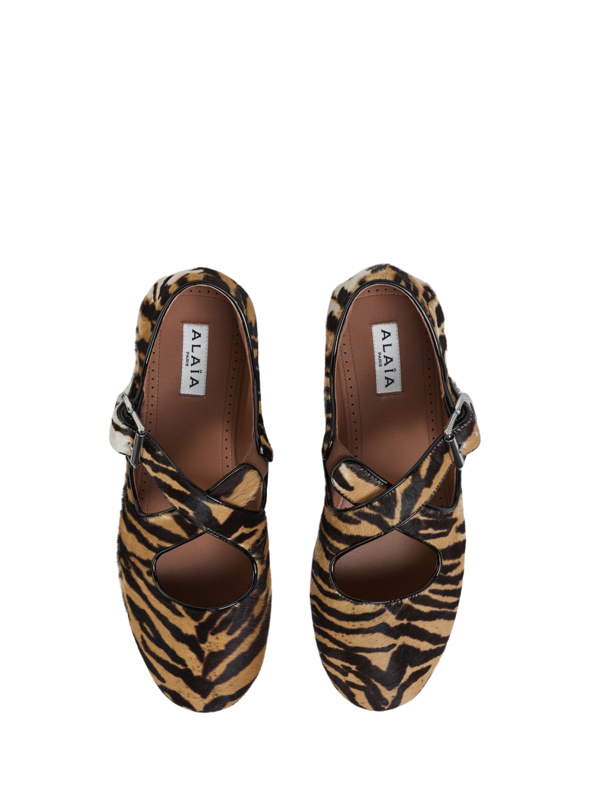 Alaia Flat Shoes Calf Leather