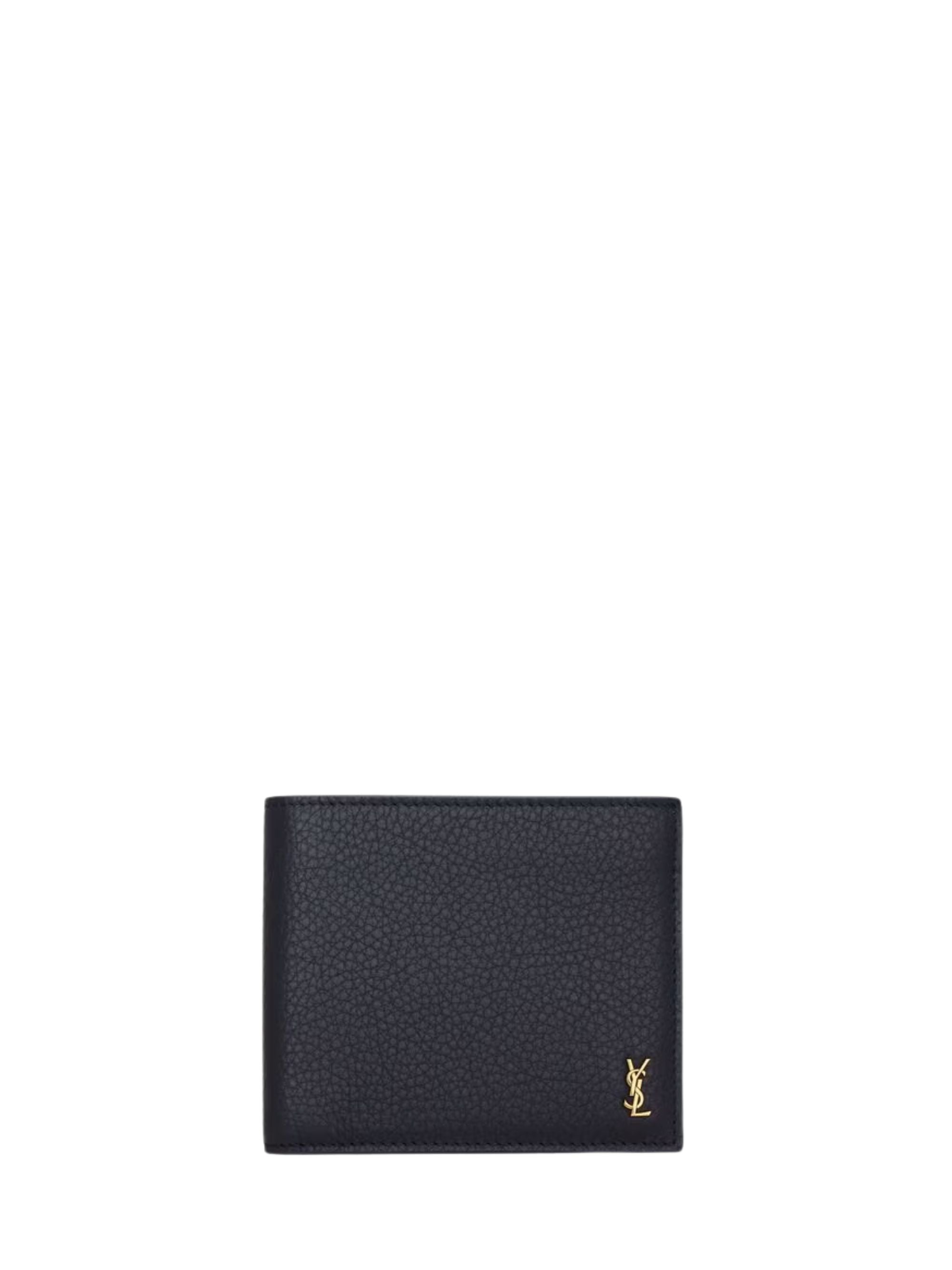 Saint Laurent Wallets Blue Calf Leather