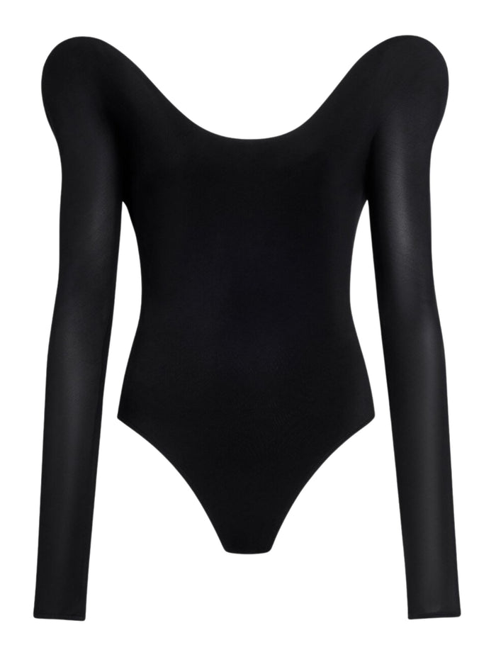 Alaia Top Black Viscose Elastane