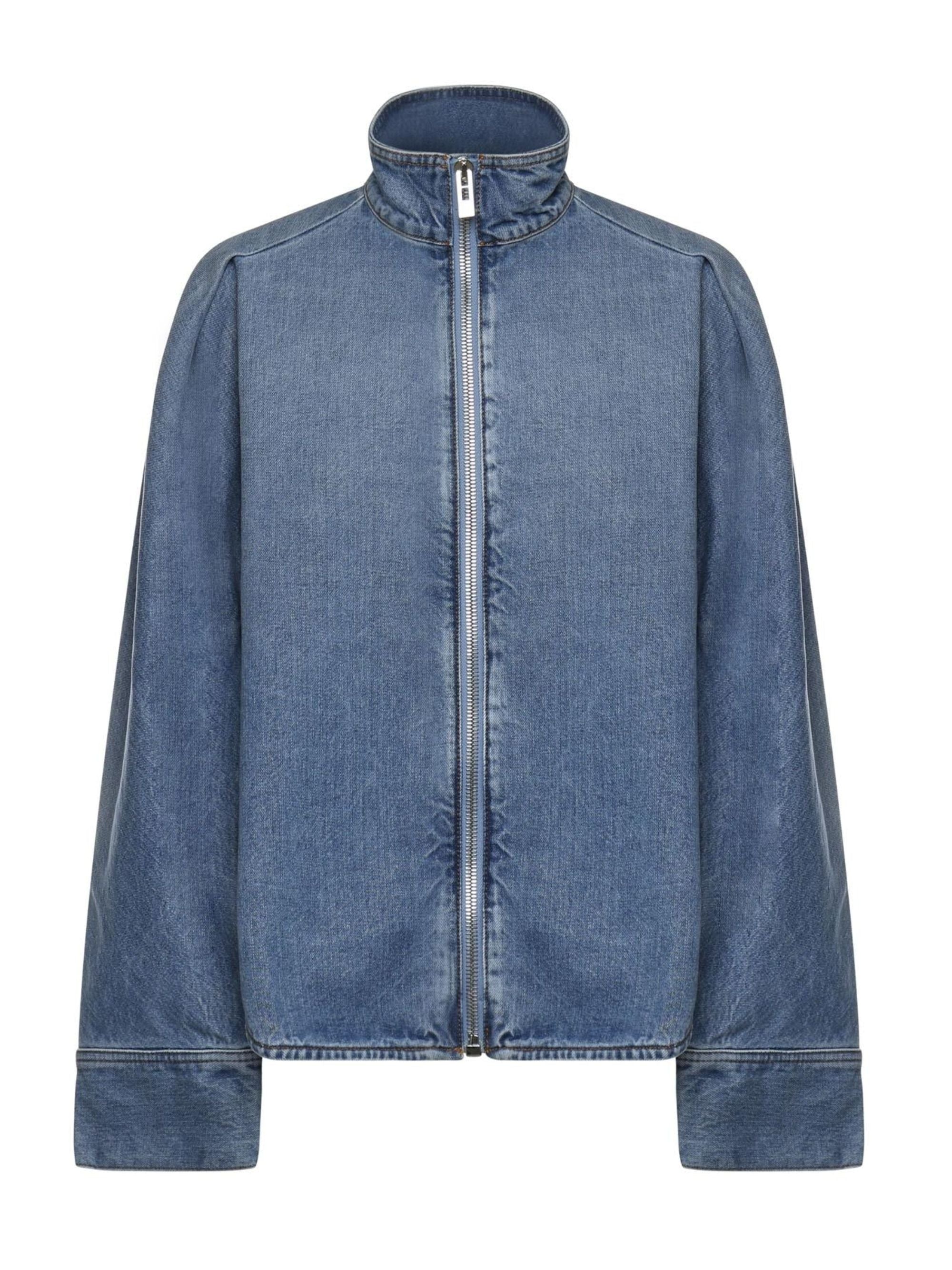 Alaia Shirts Denim Cotton Polyurethane