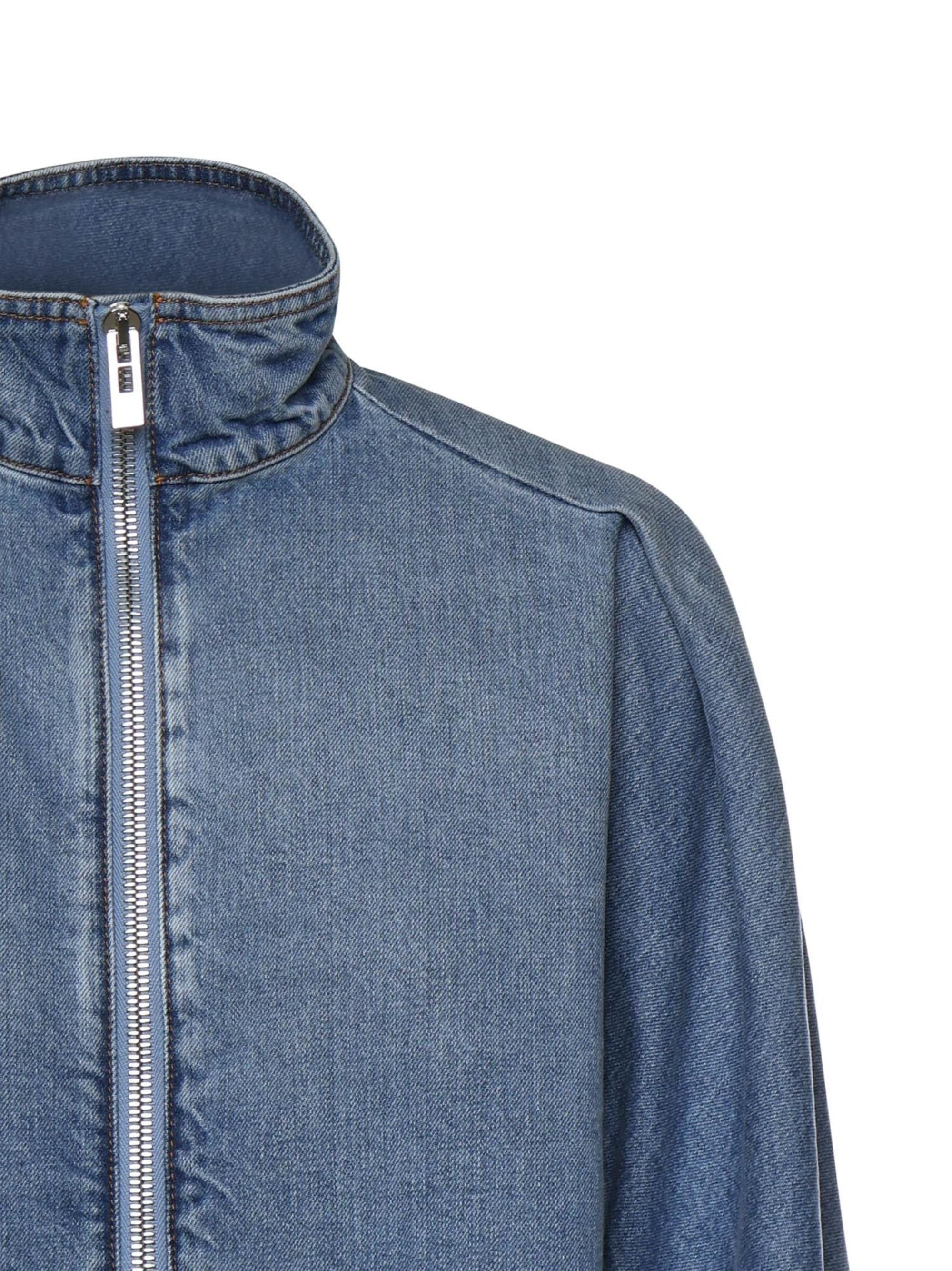 Alaia Shirts Denim Cotton Polyurethane