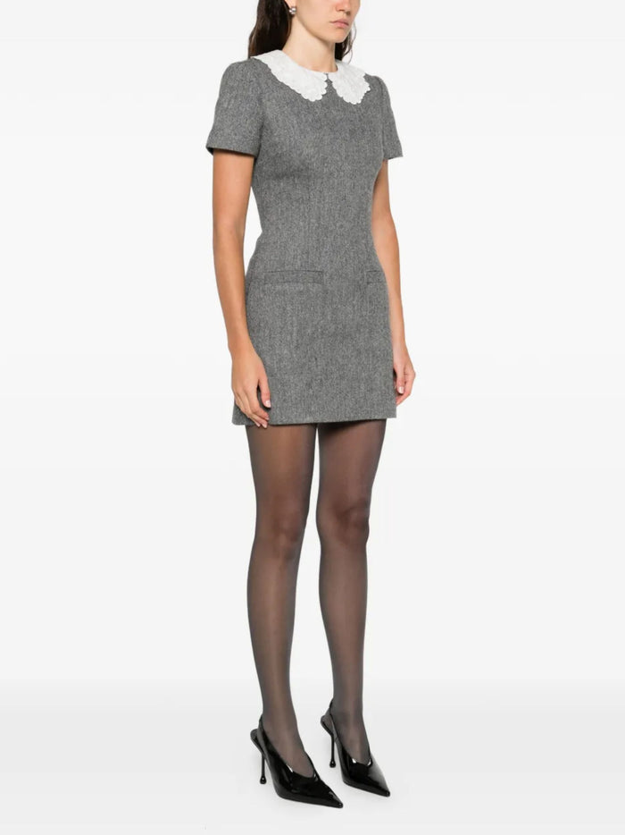 SELF PORTRAIT Dresses Grey Wool Pes