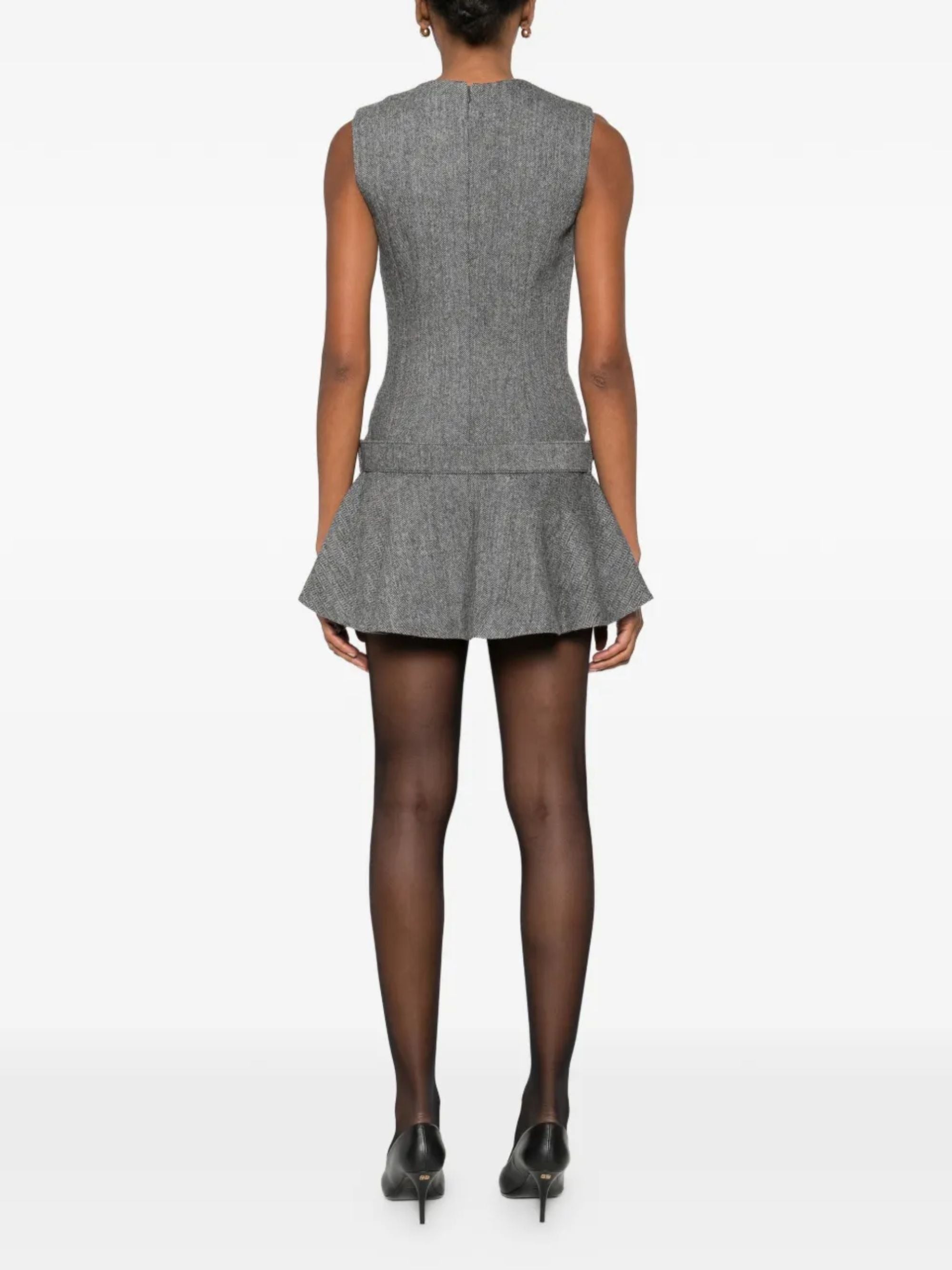 SELF PORTRAIT Dresses Grey Wool Pes