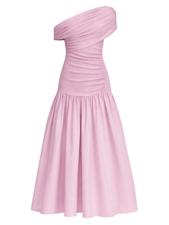 SELF PORTRAIT Dresses Pink Viscose Cotton Polyamide