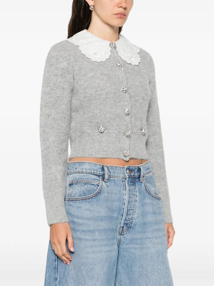 Self Portrait Sweaters Grey