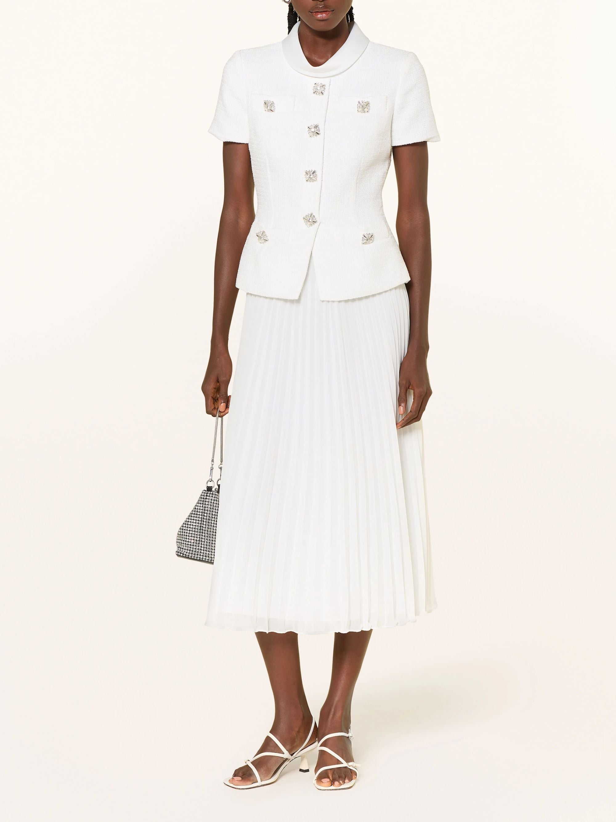 SELF PORTRAIT Dresses Beige Pes