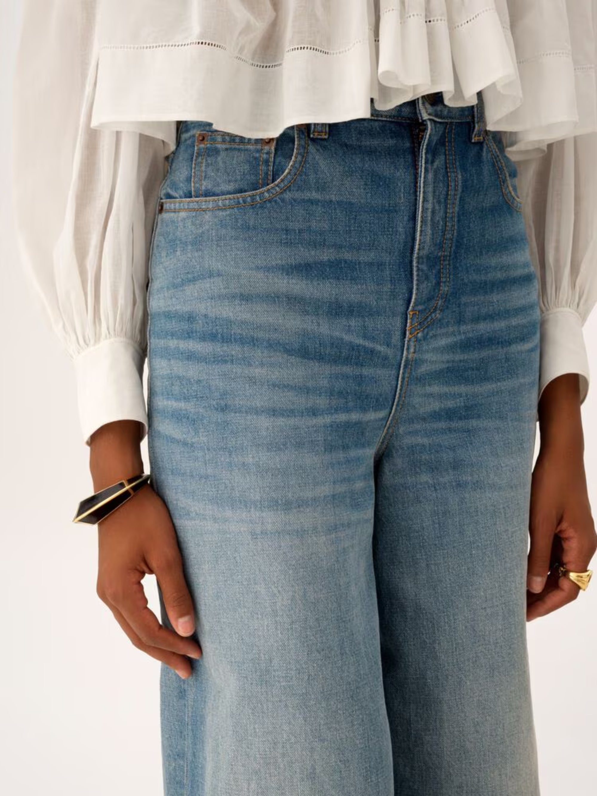 Chloè Jeans Light denim Cotton