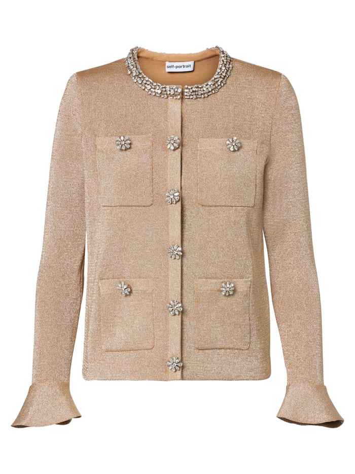 SELF PORTRAIT Sweaters Golden Cotton Pes Viscose Mes Wool