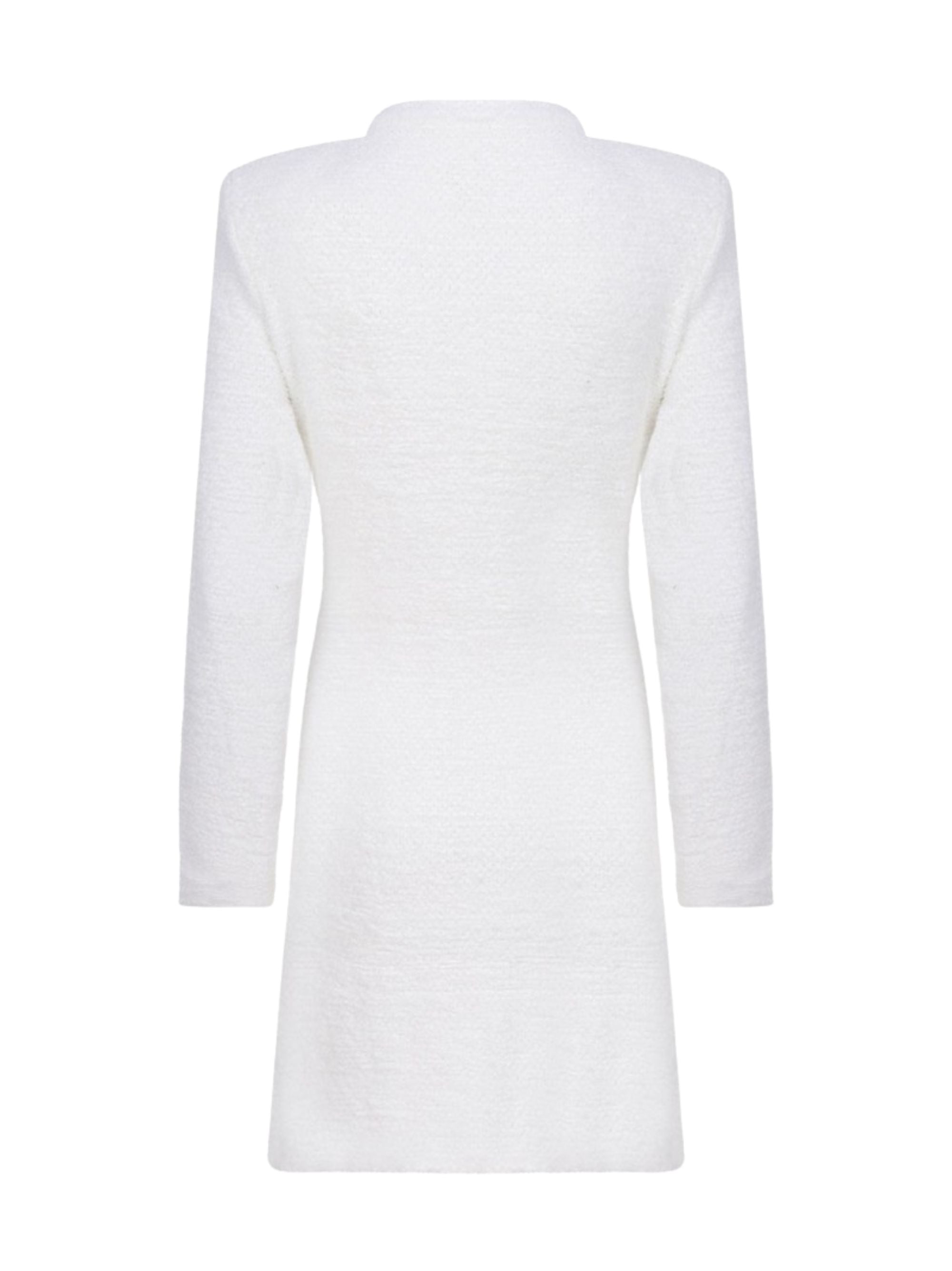 Self Portrait Dresses Beige Pes Cotton Polyamide