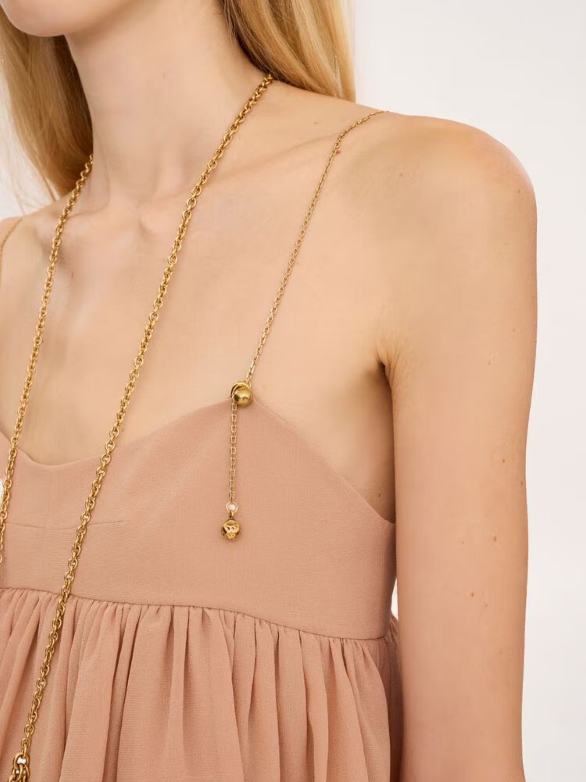 Chloè Top Pink Silk