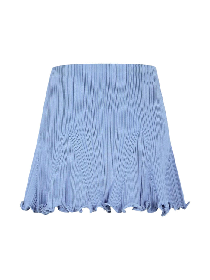 Self Portrait Skirts Clear Blue